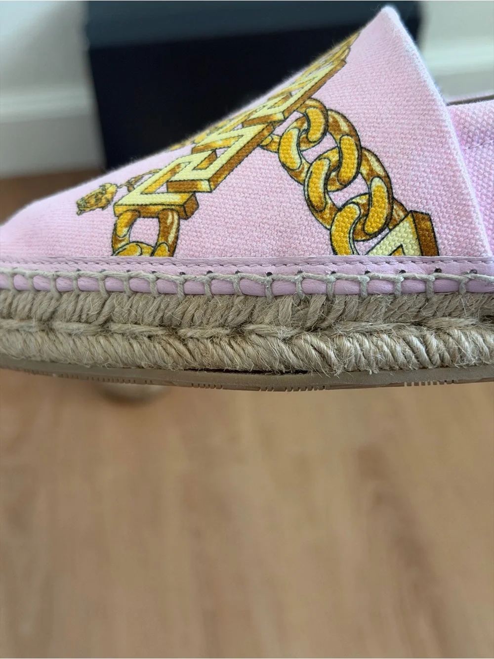 Versace espadrille slip